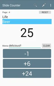 Slide counter screenshot 2