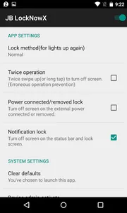JB LockNowX screenshot 1