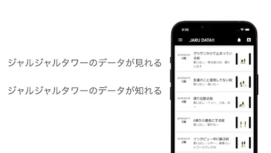 JARU DATA -データ・オブ・ジャルジャルタワー- screenshot 0