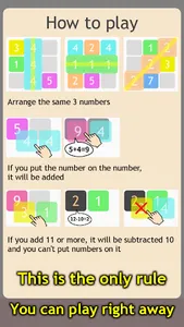 Number Tic-Tac-Toe IQ Puzzle screenshot 1