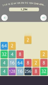 Pow2 -Make 2048 Puzzle screenshot 1