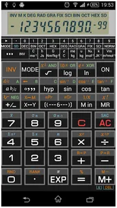 Scientific Calculator 995 screenshot 0