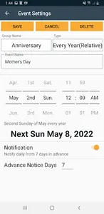 Event Management screenshot 2