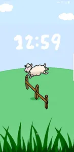 Sheep Jumping Live Wallpaper screenshot 0