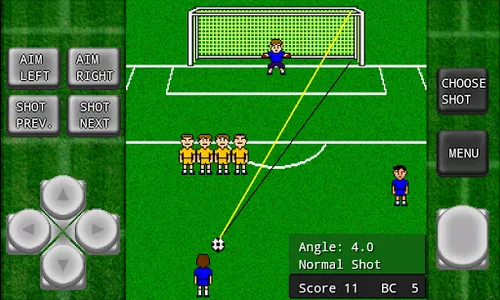 Gachinko Football: Free Kick screenshot 0