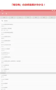 明石の改修帳 ～装備の改修情報 (艦これ) screenshot 12