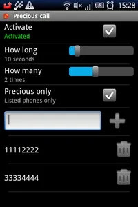 Precious Call S screenshot 0