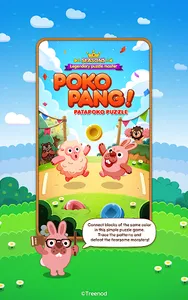 LINE Pokopang - puzzle game! screenshot 2