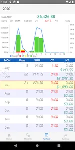 Time card screenshot 4