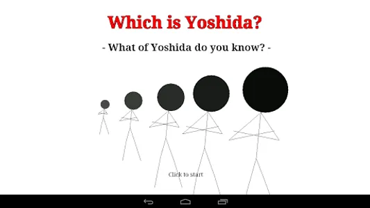 Which is Yoshida? screenshot 11