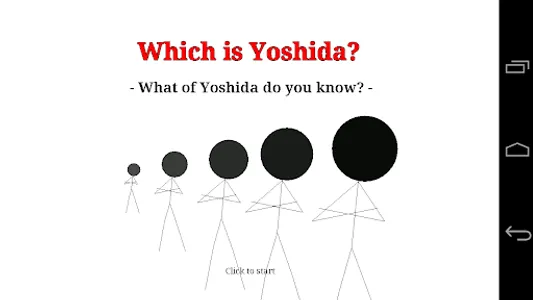 Which is Yoshida? screenshot 14