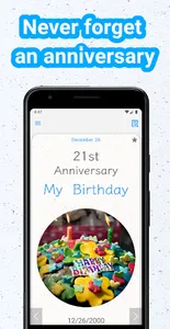 Anniversary365 screenshot 1
