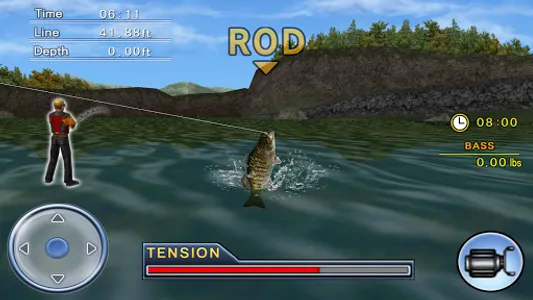 Bass Fishing 3D on the Boat screenshot 10