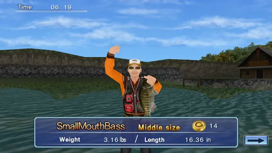 Bass Fishing 3D on the Boat screenshot 12