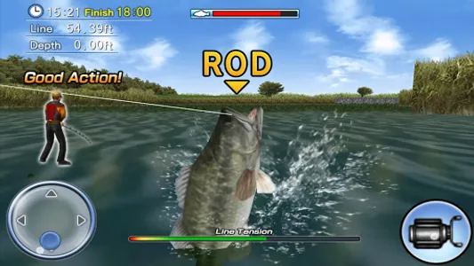 Bass Fishing 3D on the Boat screenshot 6