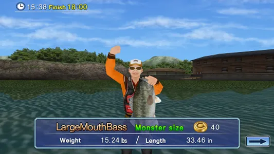 Bass Fishing 3D on the Boat screenshot 7