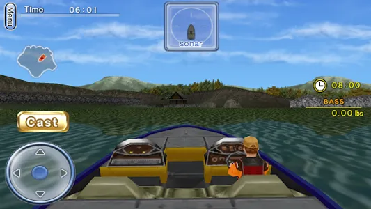 Bass Fishing 3D on the Boat screenshot 8