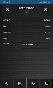 fitMemo screenshot 0