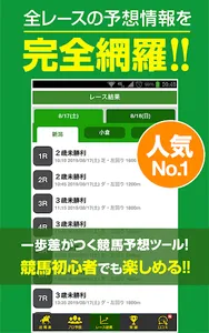 競馬予想 初心者でも勝てる！情報盛りだくさんの最強競馬アプリ screenshot 3