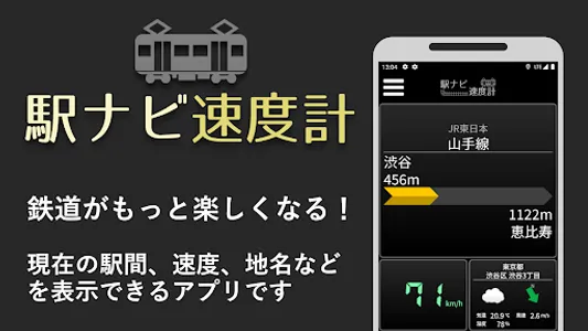駅ナビ速度計 screenshot 0
