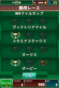 競馬メダルゲーム『ダービーウィナー』Derby Winner screenshot 5