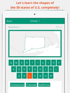 50 State Shapes screenshot 3