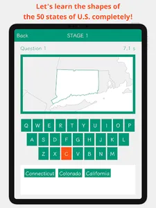 50 State Shapes screenshot 6