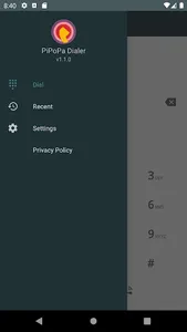 PiPoPa Dialer screenshot 0
