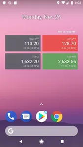 Simple Ticker Board Widget screenshot 0