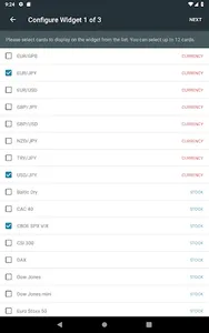 Simple Ticker Board Widget screenshot 3