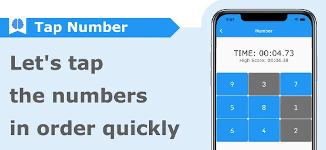 Brain training game/Tap Number screenshot 0