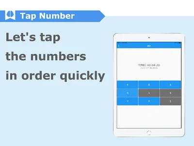 Brain training game/Tap Number screenshot 6