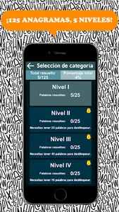 Juego de palabras Anagramas screenshot 4
