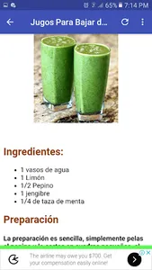 Jugos Para Quemar Grasa screenshot 1