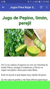 Jugos Para Quemar Grasa screenshot 2