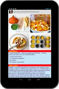 Baby Food Recipes FREE! screenshot 10