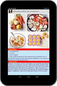 Baby Food Recipes FREE! screenshot 13