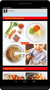 Baby Food Recipes FREE! screenshot 6