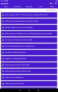 Law of attraction manifest app screenshot 13
