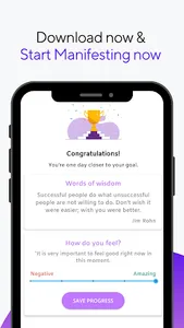 Law of attraction manifest app screenshot 4