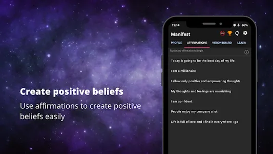 Law of attraction manifest app screenshot 6