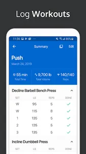 JustLift - Workout Logger screenshot 0