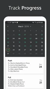 JustLift - Workout Logger screenshot 1