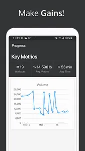 JustLift - Workout Logger screenshot 2