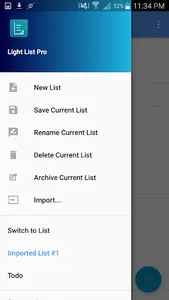 Light List Pro screenshot 2