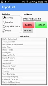 Light List Pro screenshot 3