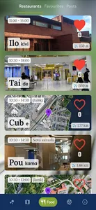 JYU food menus and community screenshot 2