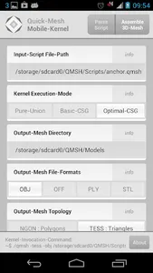 Quick-Mesh: Kernel screenshot 0
