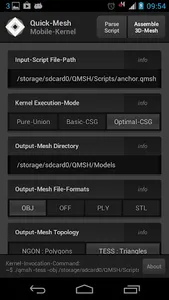 Quick-Mesh: Kernel screenshot 1