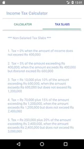 Income Tax Calculator screenshot 2